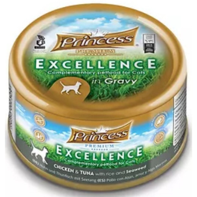 Princess κονσέρβα (κοτόπουλο/τόνος/φύκια) 70g Princess κονσέρβα (κοτόπουλο/τόνος/φύκια) 70g