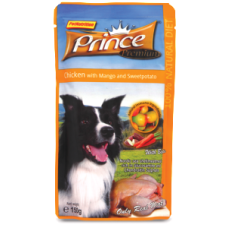 Prince Pouches Chicken, Mango, Sweet Potato 150gr Prince Pouches Chicken, Mango, Sweet Potato 150gr