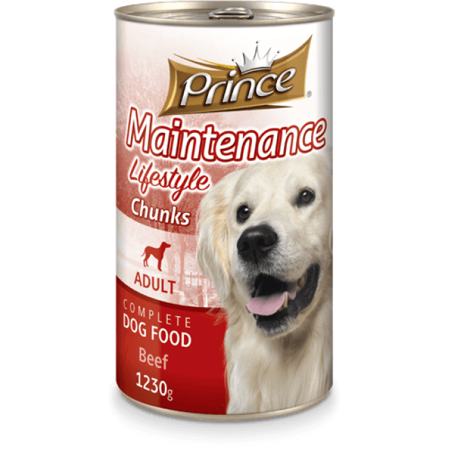 Prince Dog τροφή σκύλου βοδινό 1250gr Prince Dog τροφή σκύλου βοδινό 1250gr