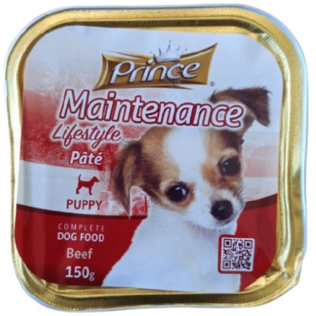 Prince Pate Dog τροφή σκύλου (μοσχάρι) 150gr