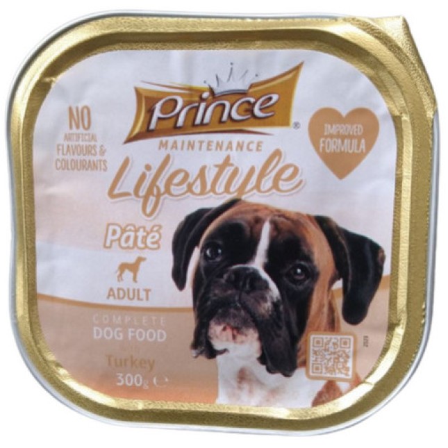 Prince Pate Dog τροφή σκύλου (γαλοπούλα) 300gr