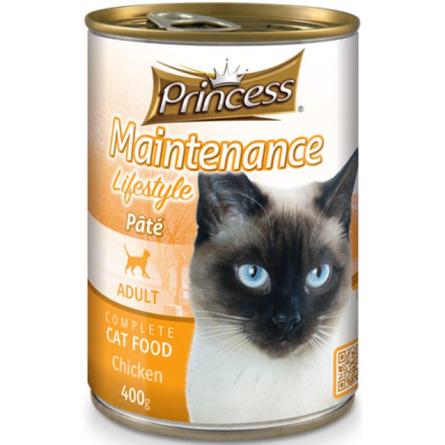 Princess Pate Cat τροφή γάτας (κοτόπουλο) 400gr Princess Pate Cat τροφή γάτας (κοτόπουλο) 400gr