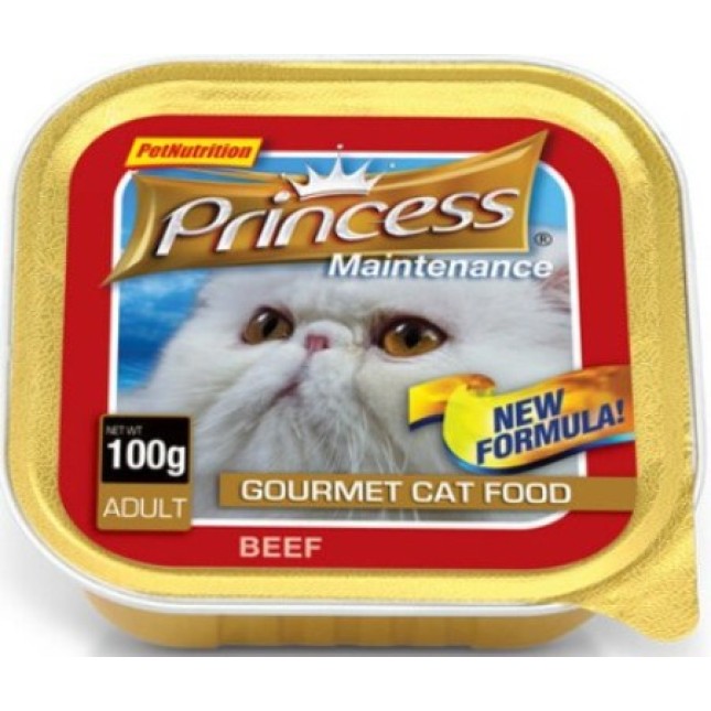 Princess τροφή γάτας Pate Cat ( μοσχάρι ) 100gr Princess τροφή γάτας Pate Cat ( μοσχάρι ) 100gr