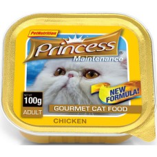 Princess Pate Cat τροφή γάτας ( κοτόπουλο, γαλοπούλα ) 100gr