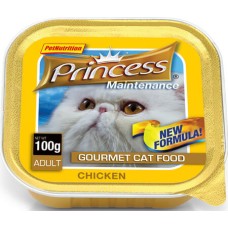 Princess Pate Cat τροφή γάτας ( κοτόπουλο, γαλοπούλα ) 100gr Princess Pate Cat τροφή γάτας ( κοτόπουλο, γαλοπούλα ) 100gr