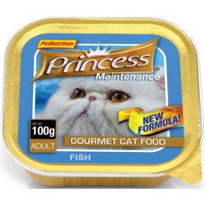 Princess Pate Cat τροφή γάτας (ψάρι) 100gr Princess Pate Cat τροφή γάτας (ψάρι) 100gr