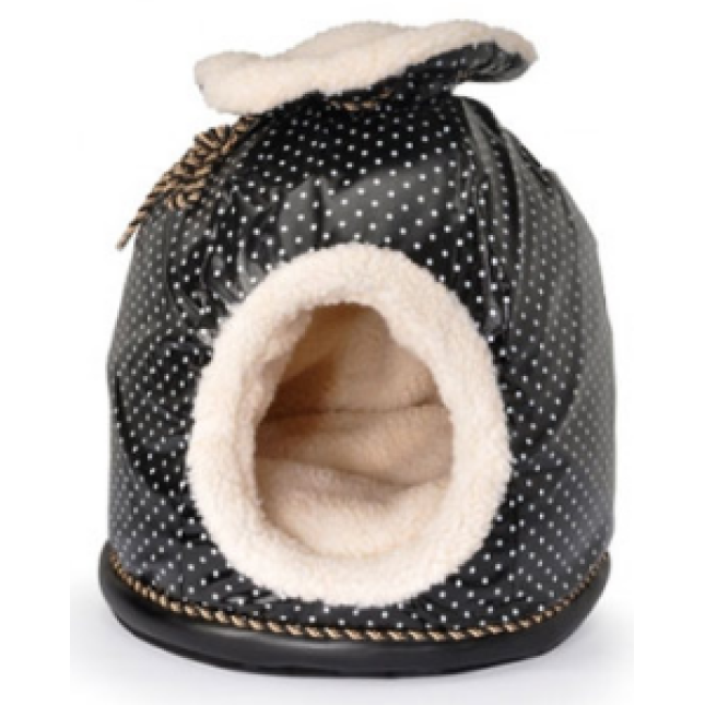 camon φωλιά igloo beanbag chair w.pol.dots 45x55cm