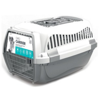 m-pets giro carrier S γκρι/λευκό 51,6x32,7x29,6cm m-pets giro carrier S γκρι/λευκό 51,6x32,7x29,6cm
