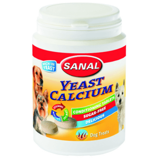 Sanal yeast ταμπλέτες ασβεστίου Sanal yeast ταμπλέτες ασβεστίου