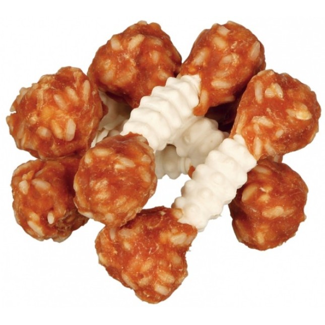 Trixie κόκκαλο dentafun αλτήρας με κοτοπ (6τμχ)/100gr Trixie κόκκαλο dentafun αλτήρας με κοτοπ (6τμχ)/100gr