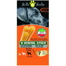 Rolls rocky dental sticks premium για σκυλιά 7τμχ large