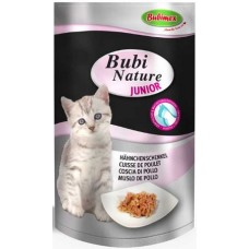 Bubimex Bubi Nature τροφή γάτας για ανάπτυξη με κοτόπουλο μπούτι 70gr