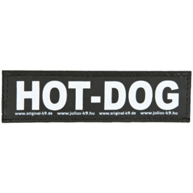 Julius-K9 αυτοκόλλητο velcro (2) s HOT DOG Julius-K9 αυτοκόλλητο velcro (2) s HOT DOG