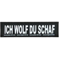 Julius-K9 αυτοκόλλητο velcro s ICH WOLF DU SCHAF Julius-K9 αυτοκόλλητο velcro s ICH WOLF DU SCHAF