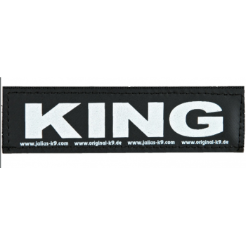 Julius-K9 αυτοκόλλητο velcro s KING