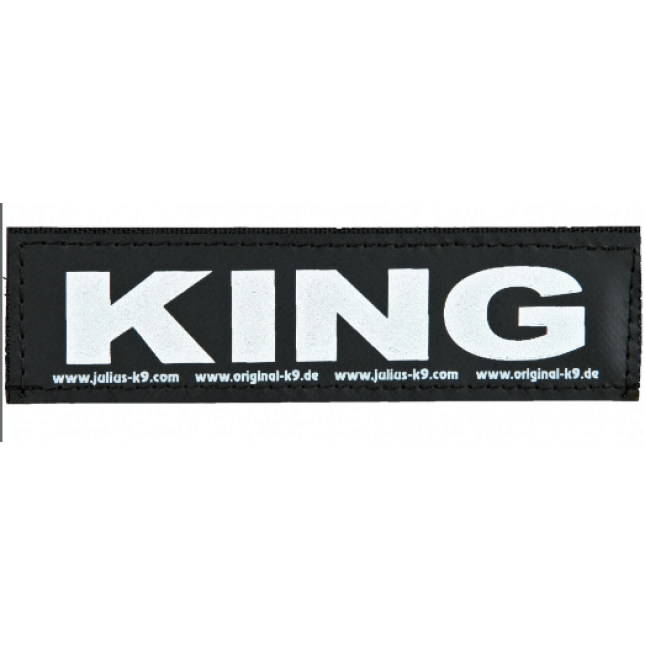 Julius-K9 αυτοκόλλητο velcro s KING Julius-K9 αυτοκόλλητο velcro s KING