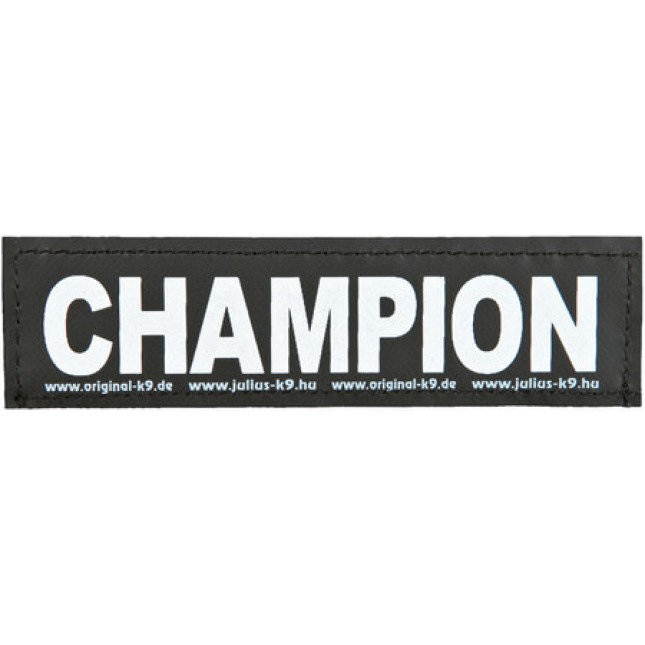 Julius-K9 αυτοκόλλητο velcro (2) CHAMPION Julius-K9 αυτοκόλλητο velcro (2) CHAMPION