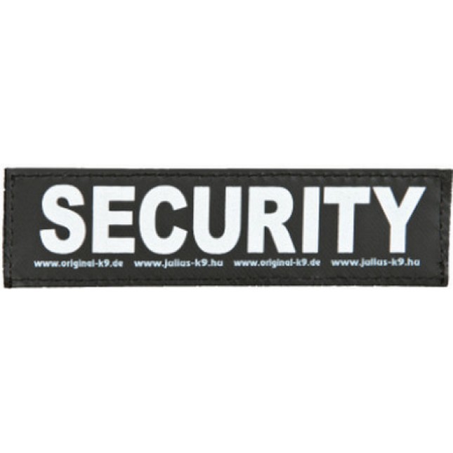 Julius-K9 αυτοκόλλητο velcro 2τμχ SECURITY