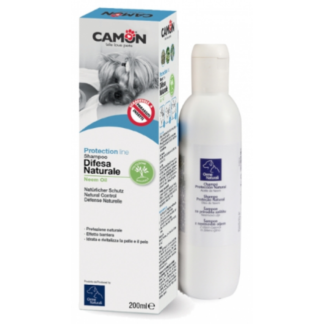 camon απωθητικό σαμπουάν neem oil 200ml