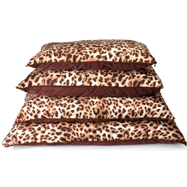 camon leopard print μαξιλάρι 60x100cm