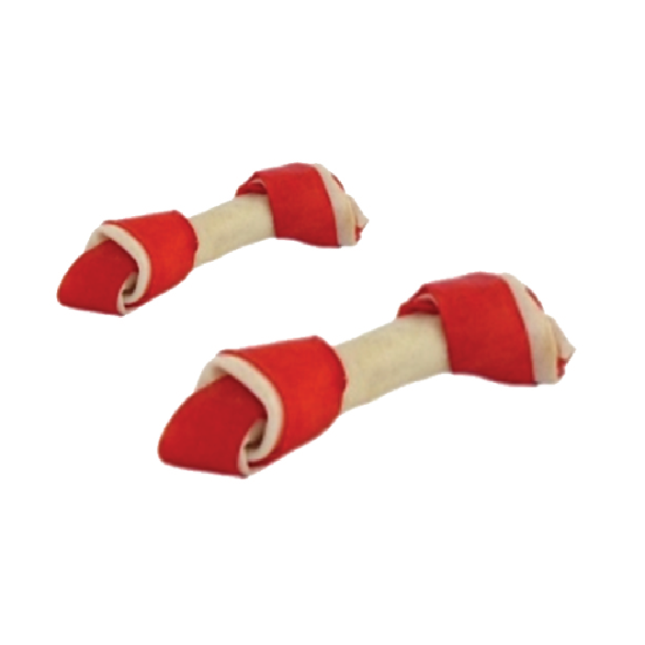 Papillon κόκκαλο λευκό κόμπος με bacon flavour 15cm Papillon κόκκαλο λευκό κόμπος με bacon flavour 15cm