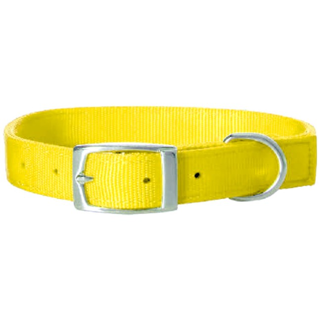 Dogness περιλαίμιο με αγκράφα MC5 κίτρινο Dogness περιλαίμιο με αγκράφα MC5 κίτρινο
