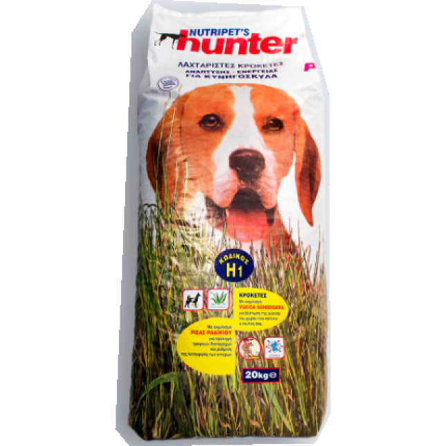 nutripet's σκυλοτροφή hunter plus energy 32/16 20kg