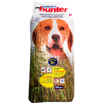 nutripet's σκυλοτροφή hunter η1 23/14 20kg nutripet's σκυλοτροφή hunter η1 23/14 20kg