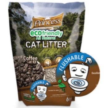 Princess άμμος γάτας Flushable,Coffee original 7lt Princess άμμος γάτας Flushable,Coffee original 7lt