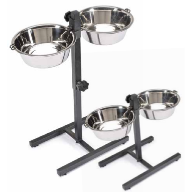 camon 2 bowls w.stand 21cm-1900ml