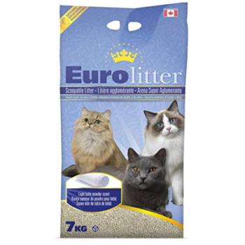 Eurolitter άμμος baby powder μπετονίτης 7kg Eurolitter άμμος baby powder μπετονίτης 7kg