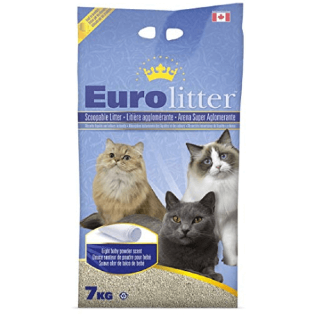 Eurolitter άμμος γάτας,μπετονίτης λεβάντα