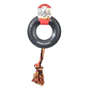 camon rubb/cord toy -petstop 20cm