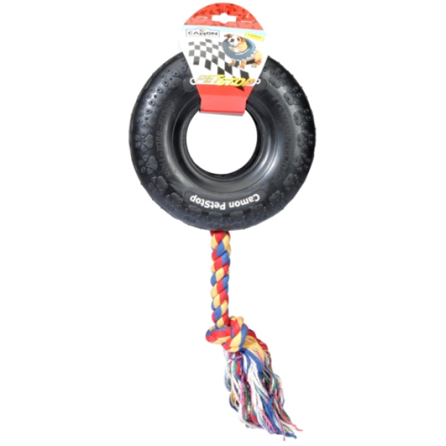 camon rubb/cord toy -petstop 25cm camon rubb/cord toy -petstop 25cm