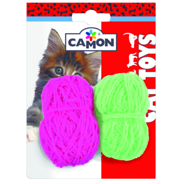 camon μπαλάκια play thread balls 2τμχ camon μπαλάκια play thread balls 2τμχ