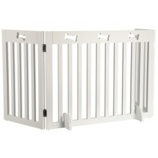 Trixie διαχωριστικό χώρου (3 μέρη) 82-124x61cm άσπρο Trixie διαχωριστικό χώρου (3 μέρη) 82-124x61cm άσπρο