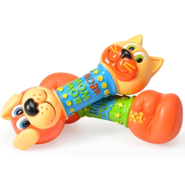 camon παιχνίδι vinyl dumbbells md 15cm camon παιχνίδι vinyl dumbbells md 15cm