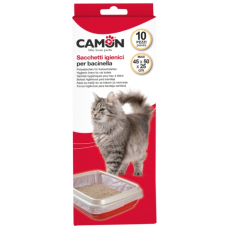camon σακούλες τουαλέτας 10τεμ maxi cat litetr liners