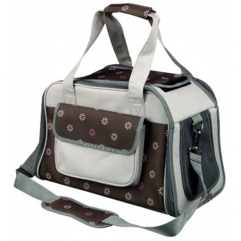 Trixie τσάντα μεταφοράς libby 25x27x42cm καφέ/γκρι Trixie τσάντα μεταφοράς libby 25x27x42cm καφέ/γκρι