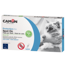 camon αμπούλα απωθητικό spot on 5τμχ για γάτα 2ml