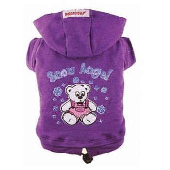 Doggy Dolly φούτερ μωβ snow angel W224 medium Doggy Dolly φούτερ μωβ snow angel W224 medium