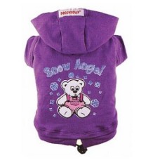 Doggy Dolly φούτερ μωβ snow angel W224 large