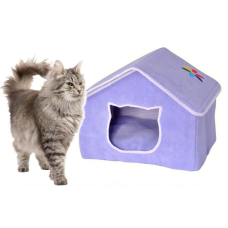 camon λιλά σπιτάκι γάτας 42x35x35cm camon λιλά σπιτάκι γάτας 42x35x35cm
