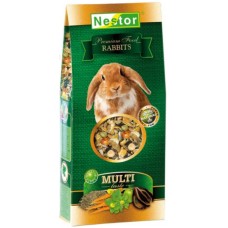 Nestor τροφή premium rabbit multi 230gr