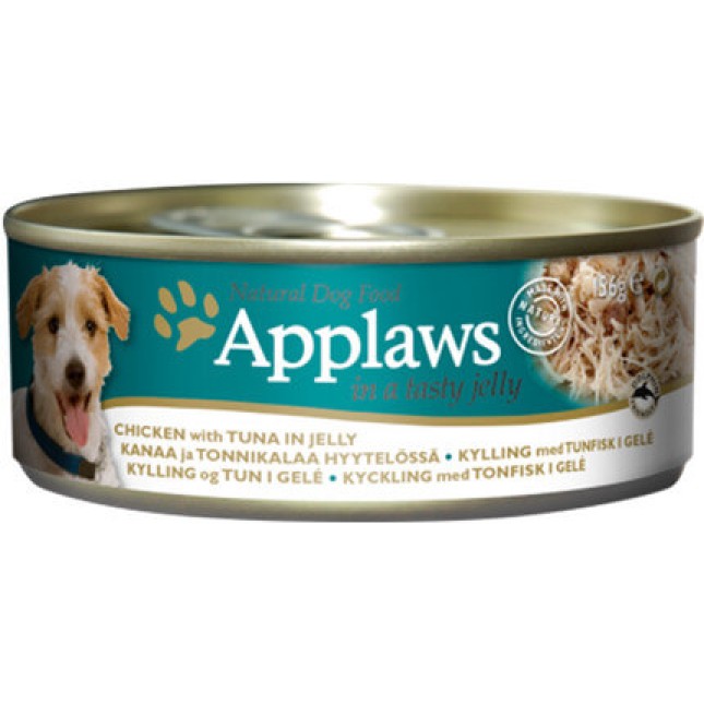 Applaws jelly dog κοτόπουλο/τόνος 156gr Applaws jelly dog κοτόπουλο/τόνος 156gr