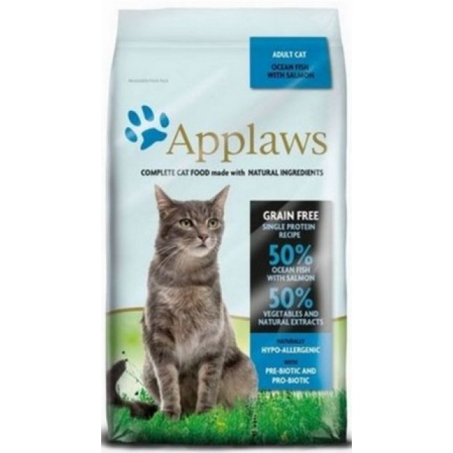 Applaws ξηρή τροφή γάτας ψάρι ωκεανού-σολομό 350gr Applaws ξηρή τροφή γάτας ψάρι ωκεανού-σολομό 350gr