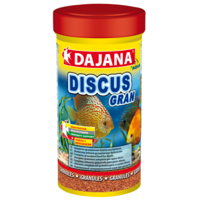 DajanaPet discus gran 250ml/130gr DajanaPet discus gran 250ml/130gr