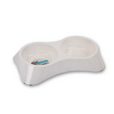 M-pets πίατο μελαμίνη διπλό 2 x 800 ml πράσινο, μπλέ, άσπρο M-pets πίατο μελαμίνη διπλό 2 x 800 ml πράσινο, μπλέ, άσπρο
