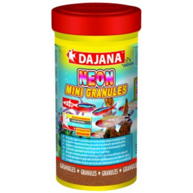 DajanaPet neon mini granules 100ml/50gr DajanaPet neon mini granules 100ml/50gr