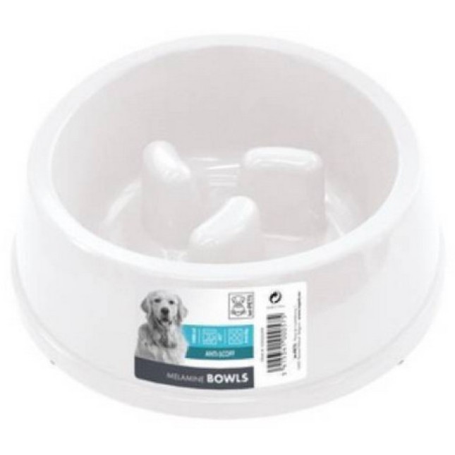 M-pets Πιάτο μελαμίνης αργής τροφοδοσίας για μείωση των πεπτικών προβλημάτων M-pets Πιάτο μελαμίνης αργής τροφοδοσίας για μείωση των πεπτικών προβλημάτων
